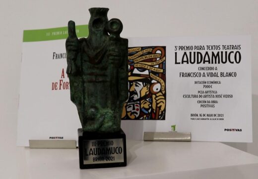 O Concello de Brión, a Academia Galega de Teatro e Edicións Positivas convocan o VI Premio Laudamuco para Textos Teatrais